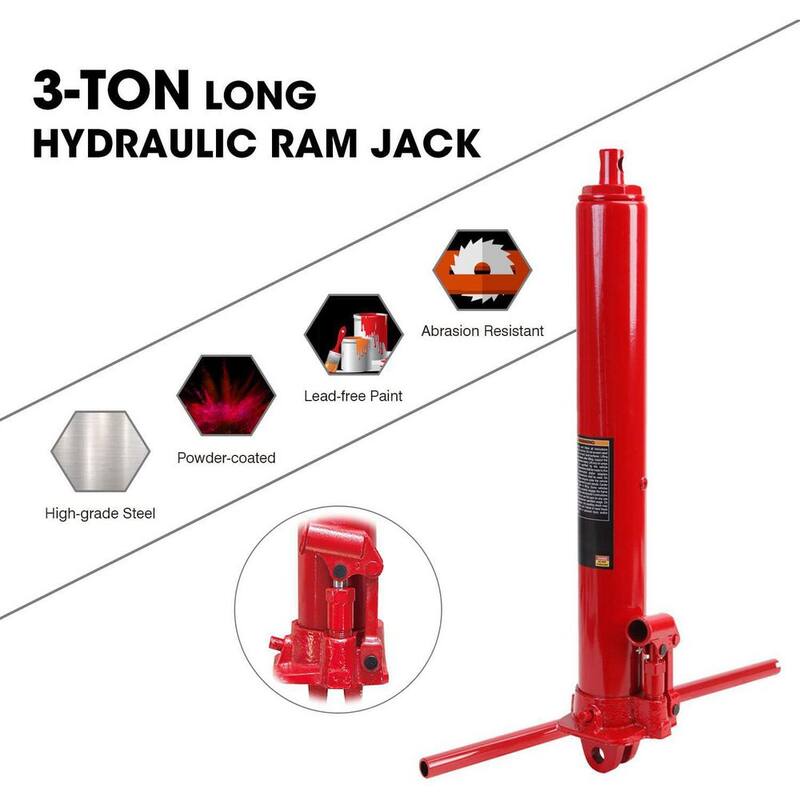 Big Red 3-Ton Long Ram Jack - T30306