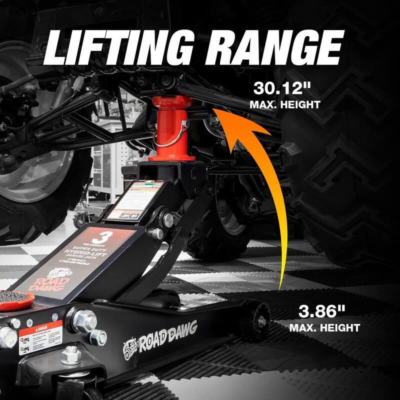 TCE 3 Ton Car Floor Jack Low - ATZ830027HD