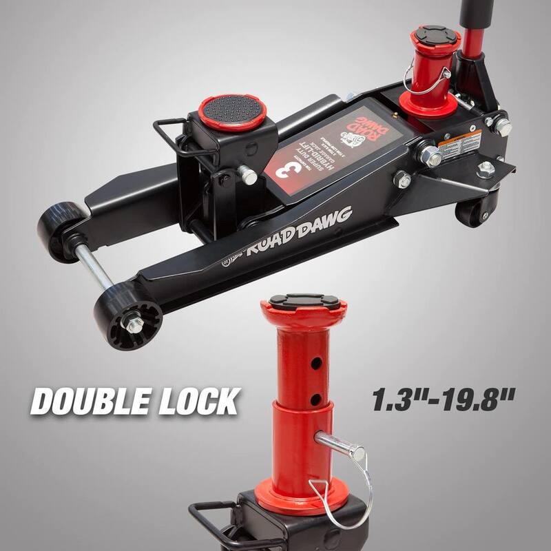 TCE 3 Ton Car Floor Jack Low - ATZ830027HD