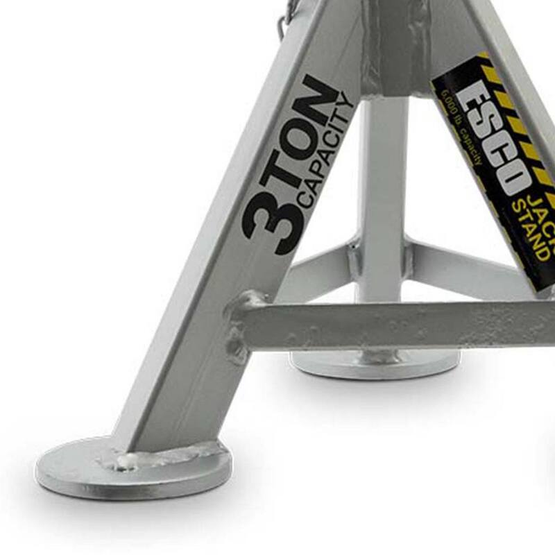 ESCO 3-Ton Performance Jack Stand Kit, 1 Pair - 10498-K-PAIR