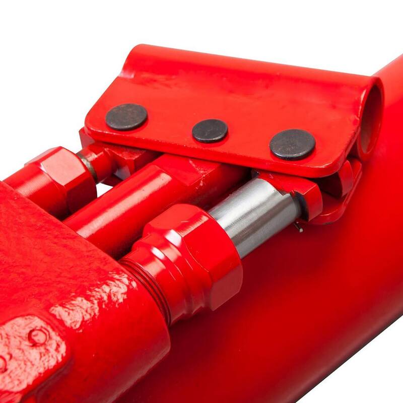 Big Red 8-Ton Long Ram Jack with Dual Piston Speedy Lift - T30808