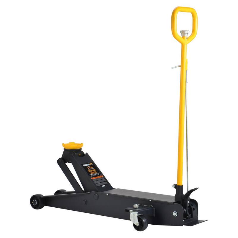 Omega Lift Magic Lift 5-Ton Capacity Black Hydraulic Service Jack - 25057