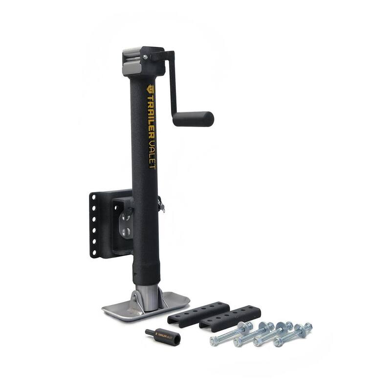Trailer Valet TVJX2S-MW 2K Side Mount Jack with Wheel - TVJX2S-MW
