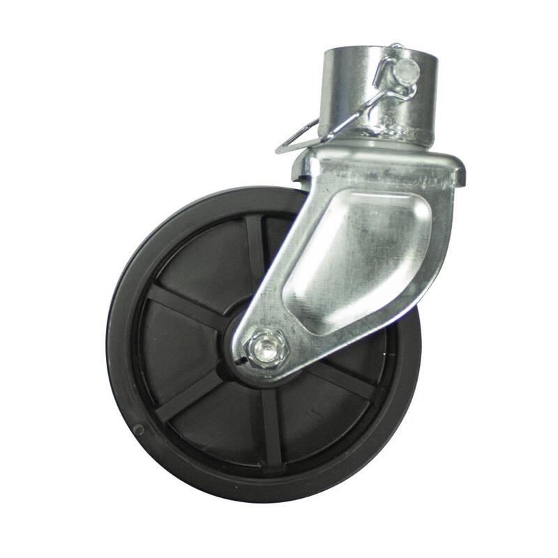 Trailer Valet TVJX2S-MW 2K Side Mount Jack with Wheel - TVJX2S-MW