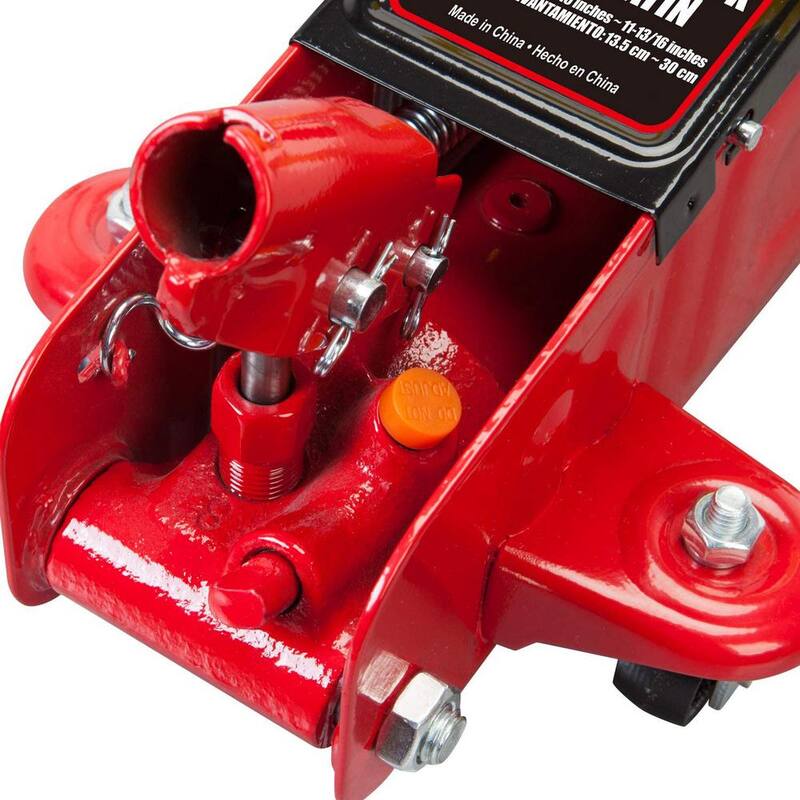 Big Red 1.5-Ton Trolley Floor Jack with Carrying Case - T820014S