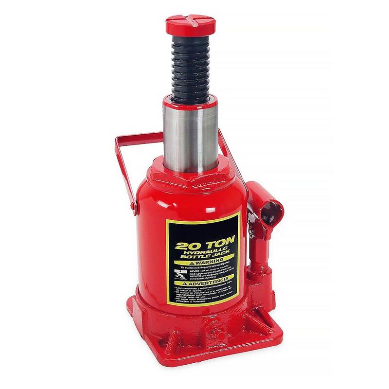 Stark 20-Ton Low-Profile Hydraulic All-Steel Bottle Jack - 50008-H