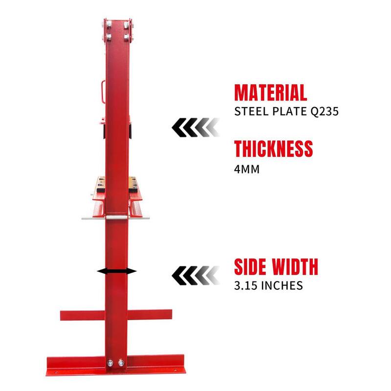 Big Red 12-Ton Shop Press with Stamping Plates - T51201