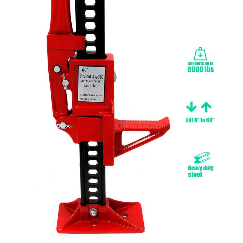 Stark 60 in. 3-Ton Farm Jack - 50017