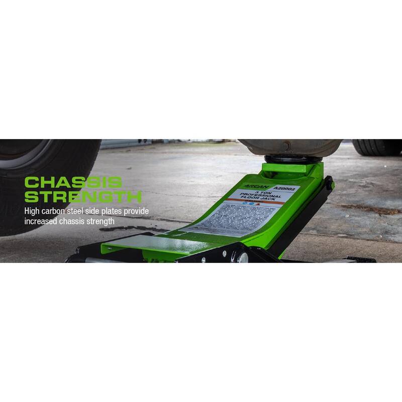 Arcan 3-Ton Low Profile Steel Floor and Car Jack with Quick Rise - A20003
