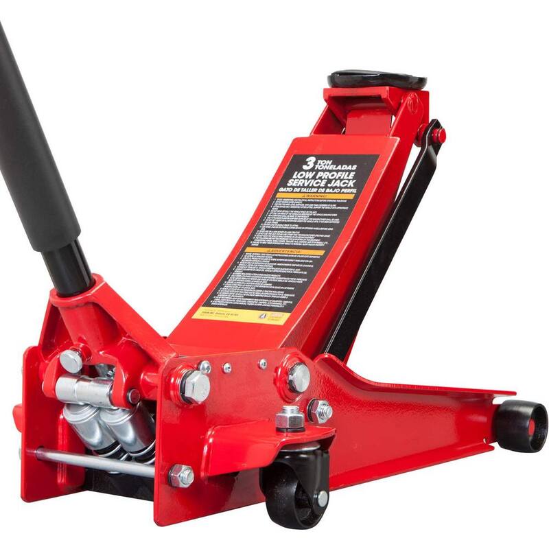Big Red 3-Ton Low-Profile Floor Jack with Dual Piston Speedy Lift - ATZ729915XR