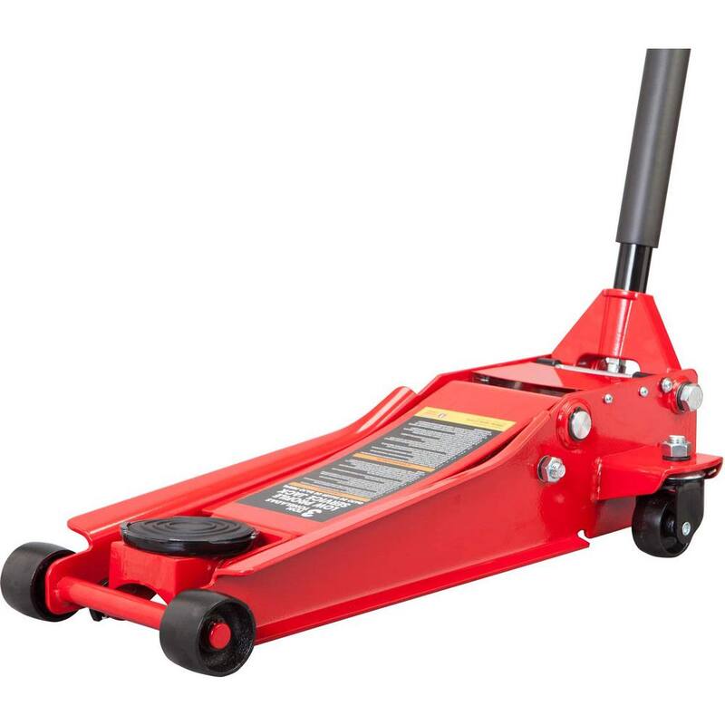 Big Red 3-Ton Low-Profile Floor Jack with Dual Piston Speedy Lift - ATZ729915XR