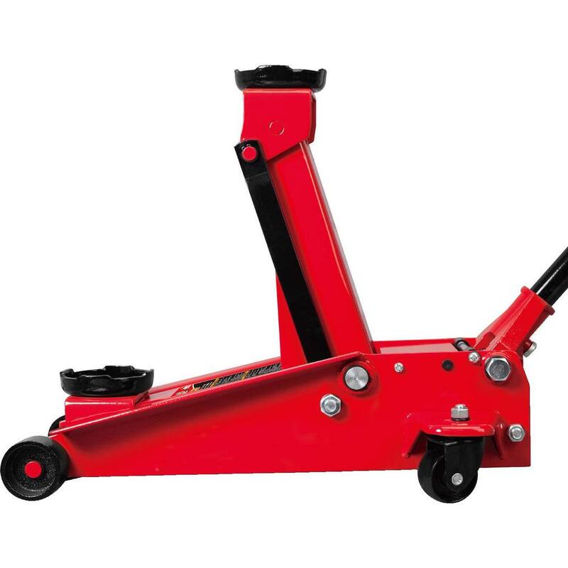 Big Red 3-Ton Floor Jack with Dual Piston Speedy Lift - ATZ729912R