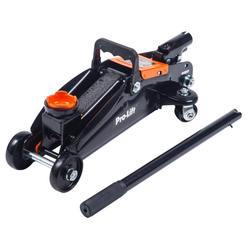 Unbranded Pro-LifT Hydraulic 1.5 Ton Trolley Jack Car Lift with Blow Molded Storage Case - 3000 lbs. Capacity - PL2930