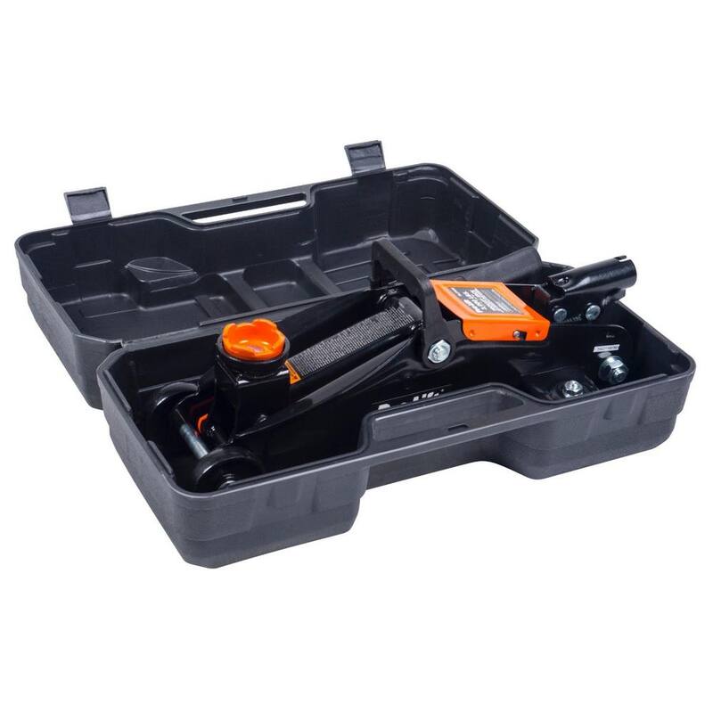 Unbranded Pro-LifT Hydraulic 1.5 Ton Trolley Jack Car Lift with Blow Molded Storage Case - 3000 lbs. Capacity - PL2930