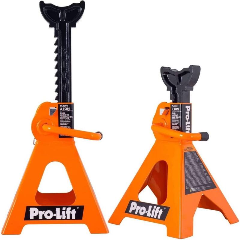 Pro-Lift 6-Ton Jack Stands Pair with Double Locking Pins - PL3600