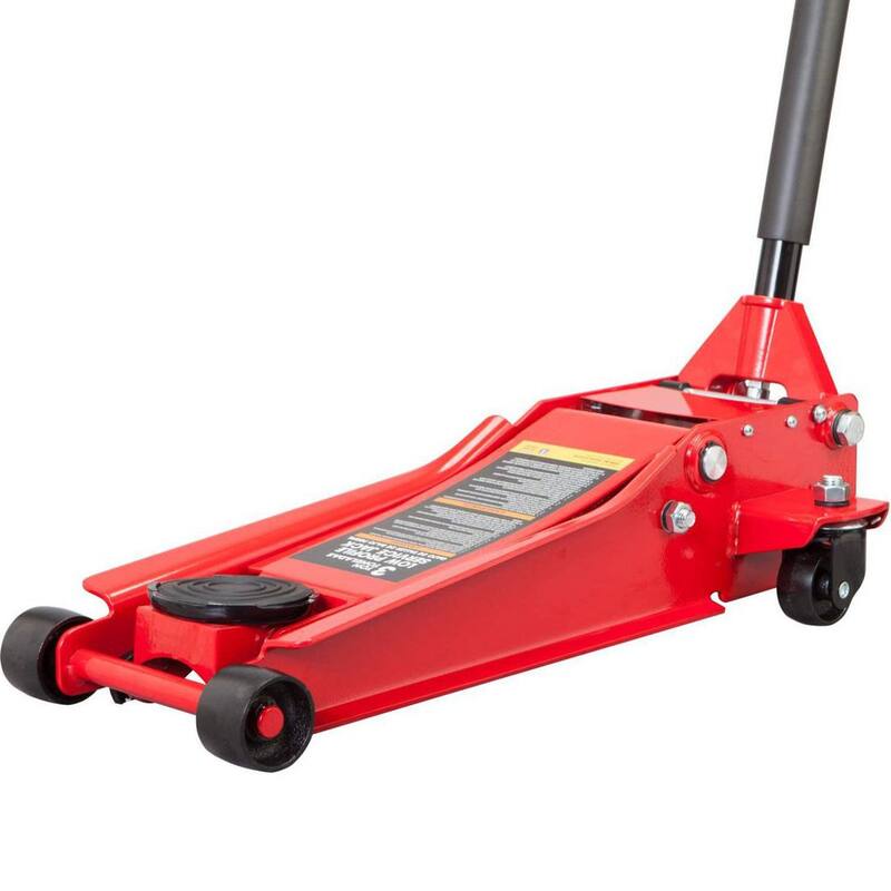 Big Red 3-Ton Low-Profile Floor Jack with Dual Piston Speedy Lift - ATZ830026XR