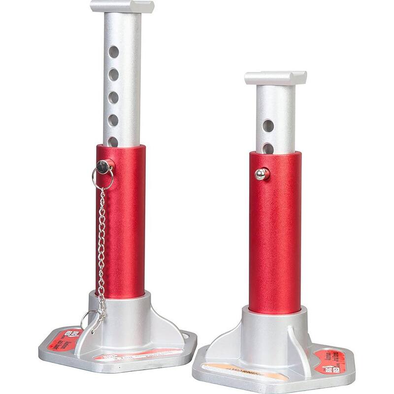 Big Red 3-Ton Aluminum Jack Stands (2-Pack) - T43004L