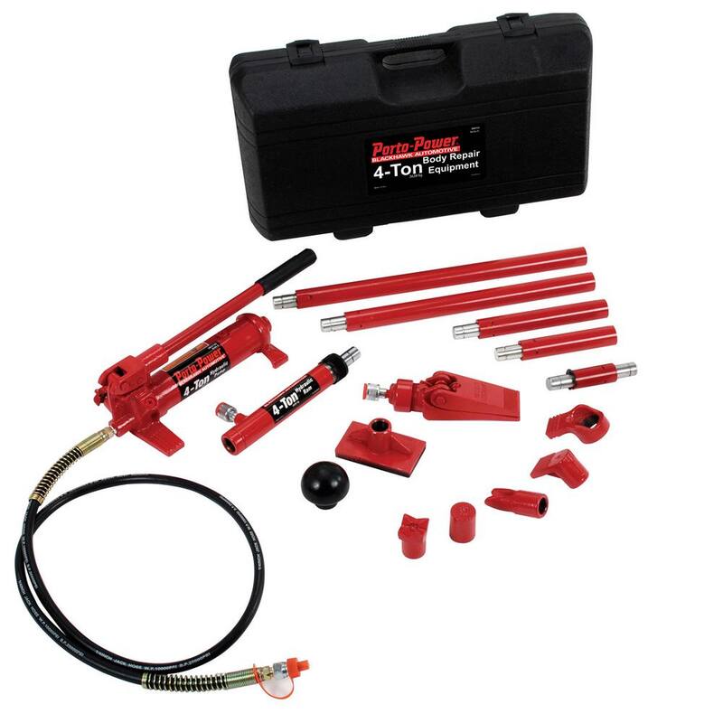 Porto-Power 4-Ton Hydraulic Collision Repair Kit - B65114