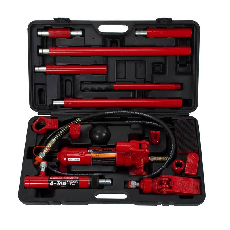 Porto-Power 4-Ton Hydraulic Collision Repair Kit - B65114