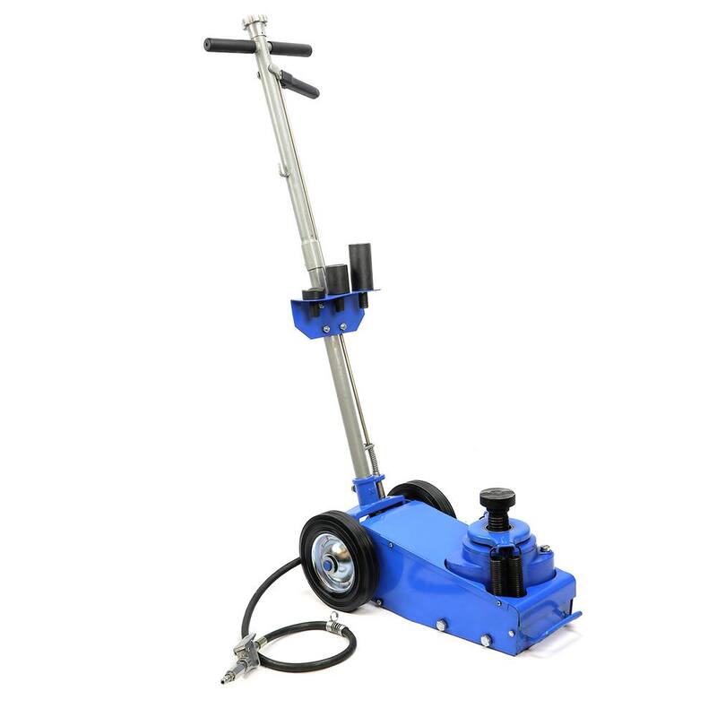 Stark 22-Ton Heavy-Duty Air Hydraulic Floor Jack Wheels Lift Truck Bus Shop Equipment - 50506-H
