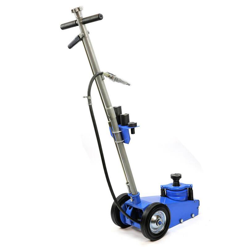 Stark 22-Ton Heavy-Duty Air Hydraulic Floor Jack Wheels Lift Truck Bus Shop Equipment - 50506-H