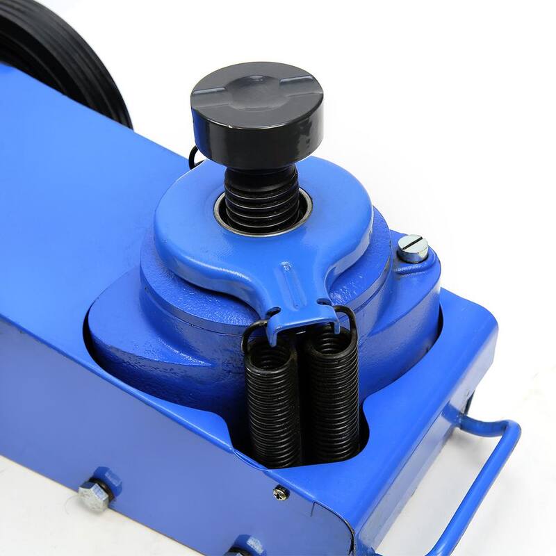 Stark 22-Ton Heavy-Duty Air Hydraulic Floor Jack Wheels Lift Truck Bus Shop Equipment - 50506-H