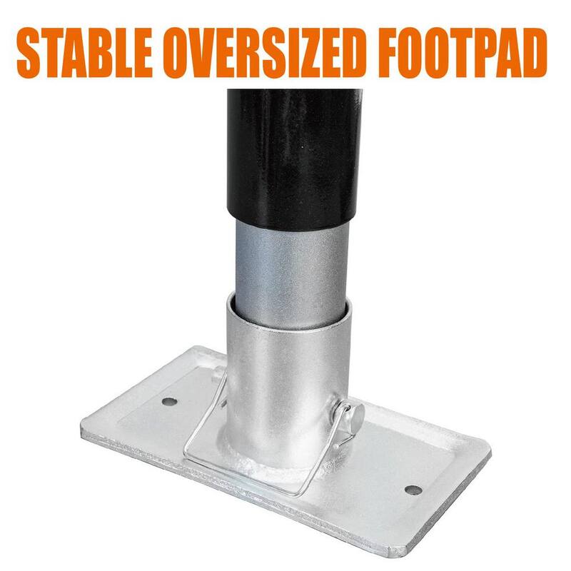 Torin 2,000 lbs. Top-Wind A-Frame Trailer Jack - ATR39004R