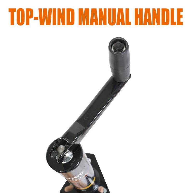 Torin 2,000 lbs. Top-Wind A-Frame Trailer Jack - ATR39004R