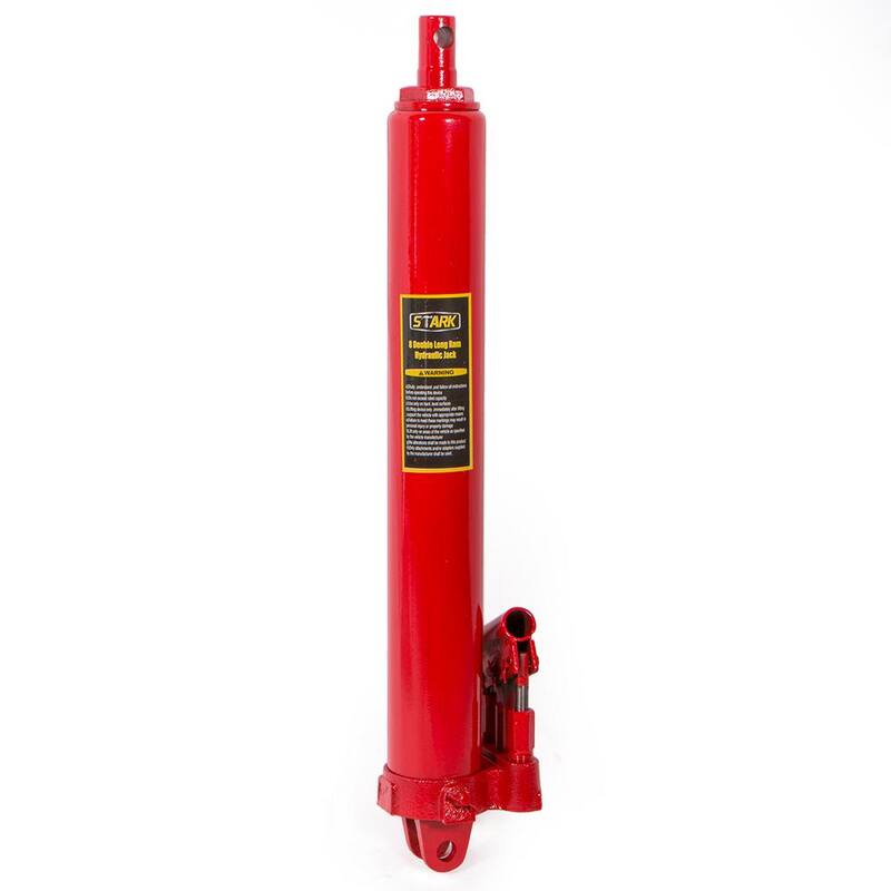 Stark 8-Ton Long Hydraulic Ram Jack Double Pump Engine Hoist Lifter - 55070