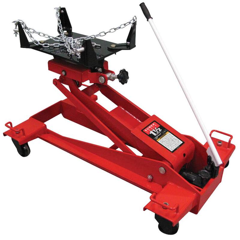 SUNEX TOOLS 1-1/2-Ton Truck Transmission Jack - 7752C