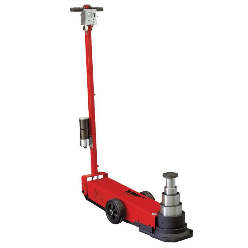 ESCO 88-Ton/55-Ton/28-Ton/17-Ton Premium 4-Stage Air Hydraulic Jack - 92010