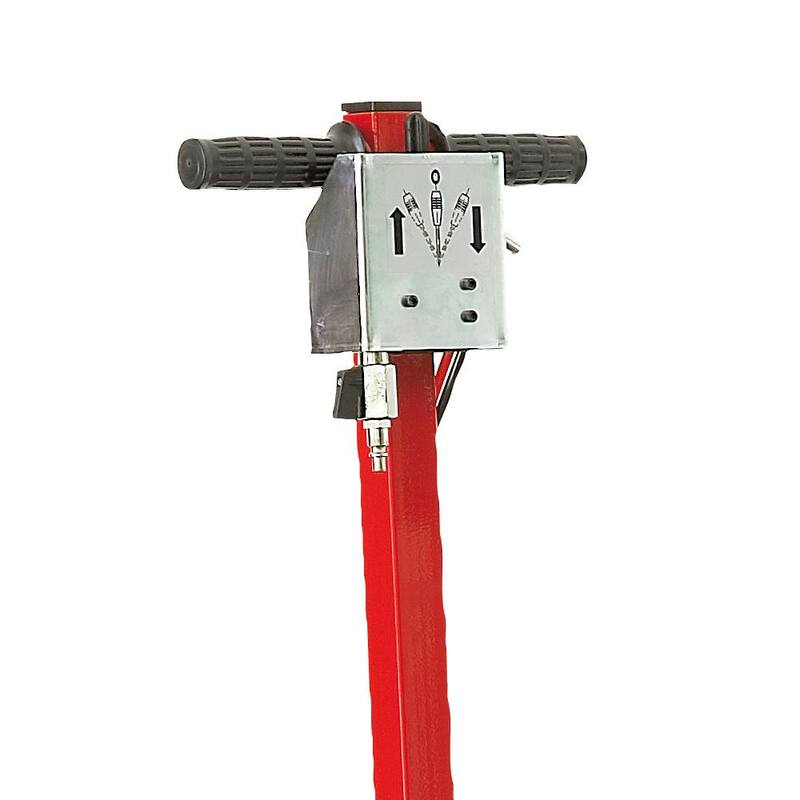 ESCO 88-Ton/55-Ton/28-Ton/17-Ton Premium 4-Stage Air Hydraulic Jack - 92010