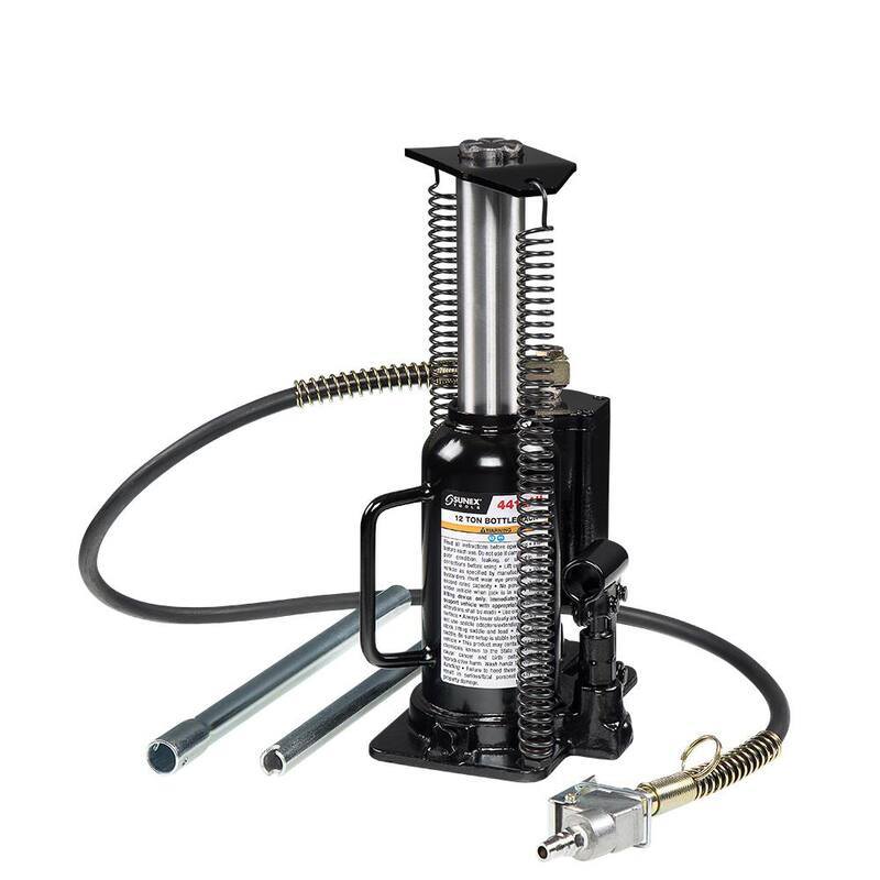SUNEX TOOLS 12-Ton Air Bottle Jack - 4412AH
