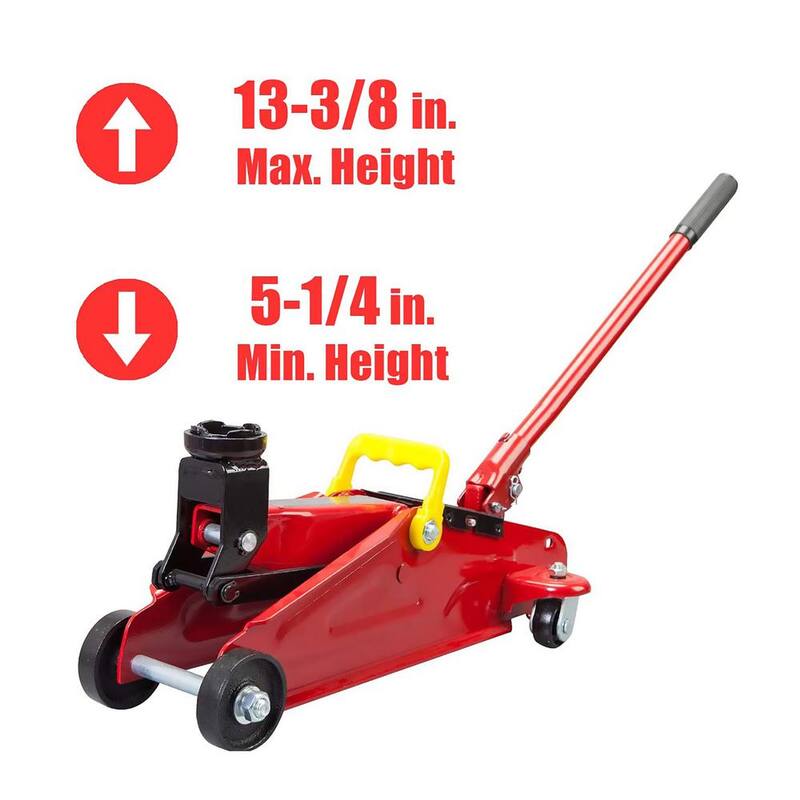 Big Red 2-Ton Trolley Floor Jack - T82002(BR)