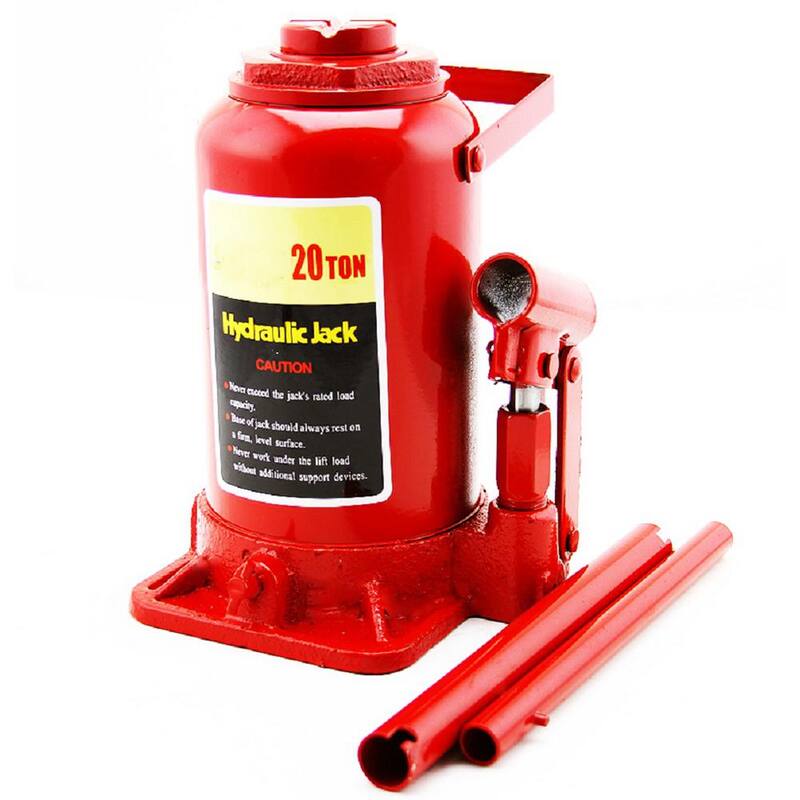 Stark 20-Ton Heavy-Duty Hydraulic Bottle Jack Automotive Tools - 50007-H1