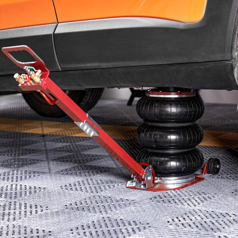 VEVOR Air Jack, 6600 lbs. Triple Bag Air Jack, Airbag Jack, Lift up to 17.7 in., 3-5 s Fast Lifting Pneumatic Jack - QNQJDDBSZB3T62CNAV0-0726