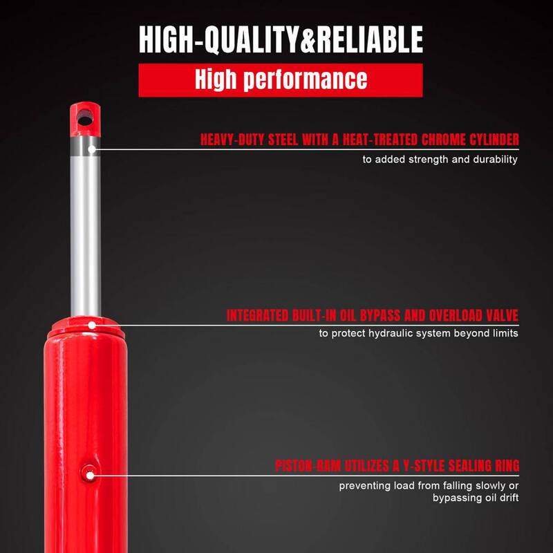 Big Red 8-Ton Long Ram Jack - T30806