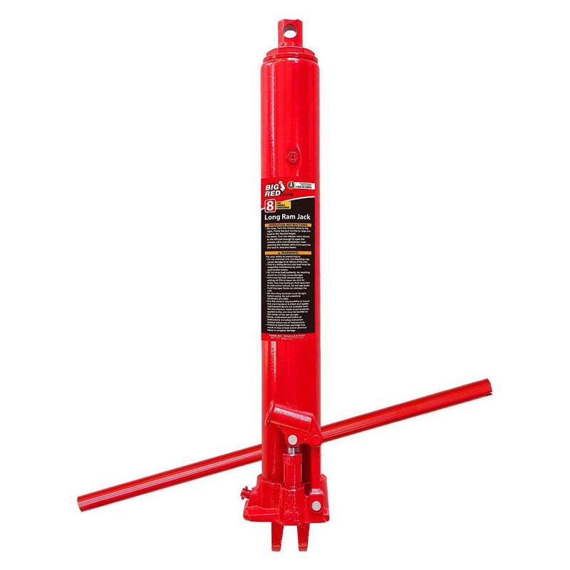 Big Red 8-Ton Long Ram Jack - T30806