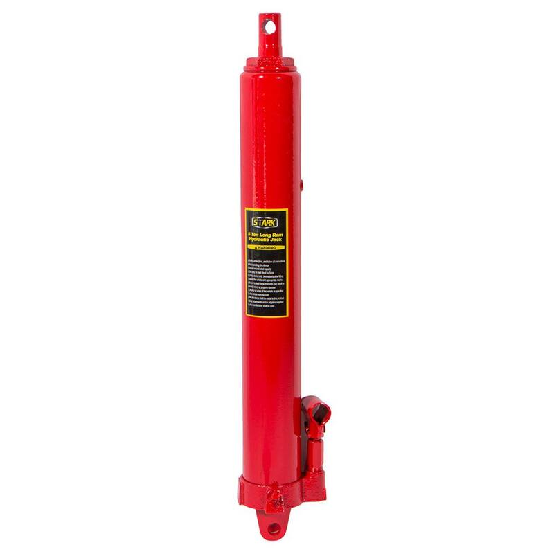 Stark 8-Ton Long Hydraulic Ram Jack Single Pump Engine Hoist Lifter - 56019-H