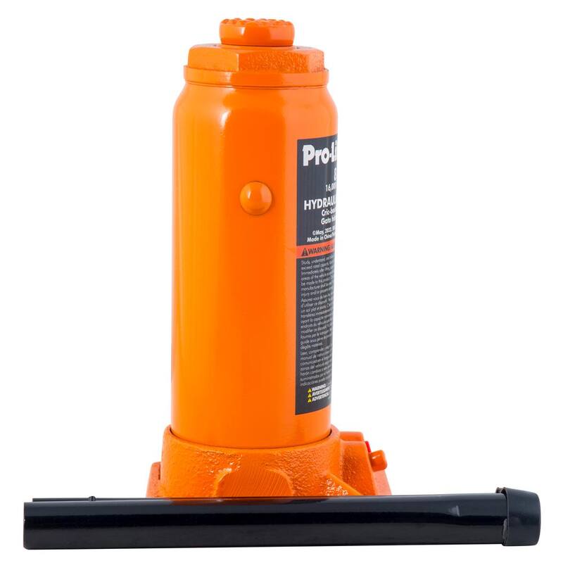 Pro-Lift 8-Ton Hydraulic Bottle Jack with Pump Handle - ‎PL1008