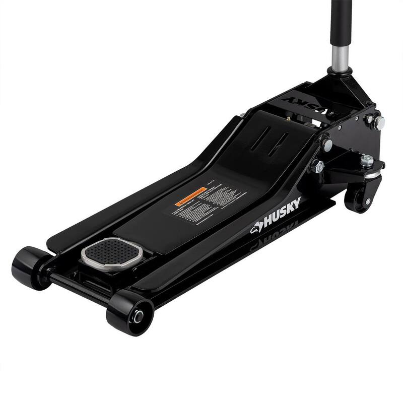 Husky 3-Ton Super Low Super High Garage Jack - HPL4790-HLD