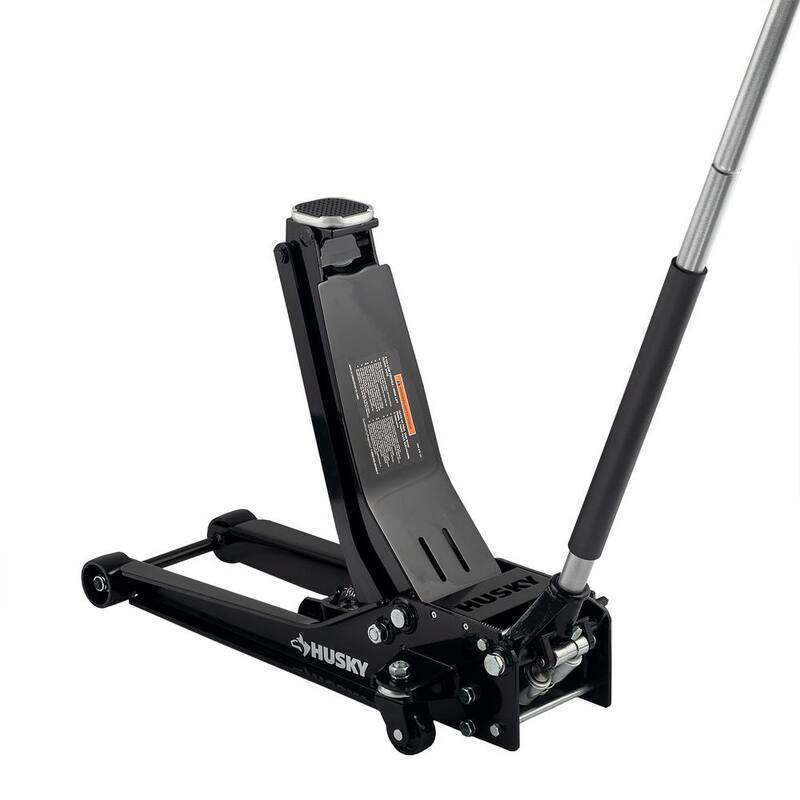 Husky 3-Ton Super Low Super High Garage Jack - HPL4790-HLD