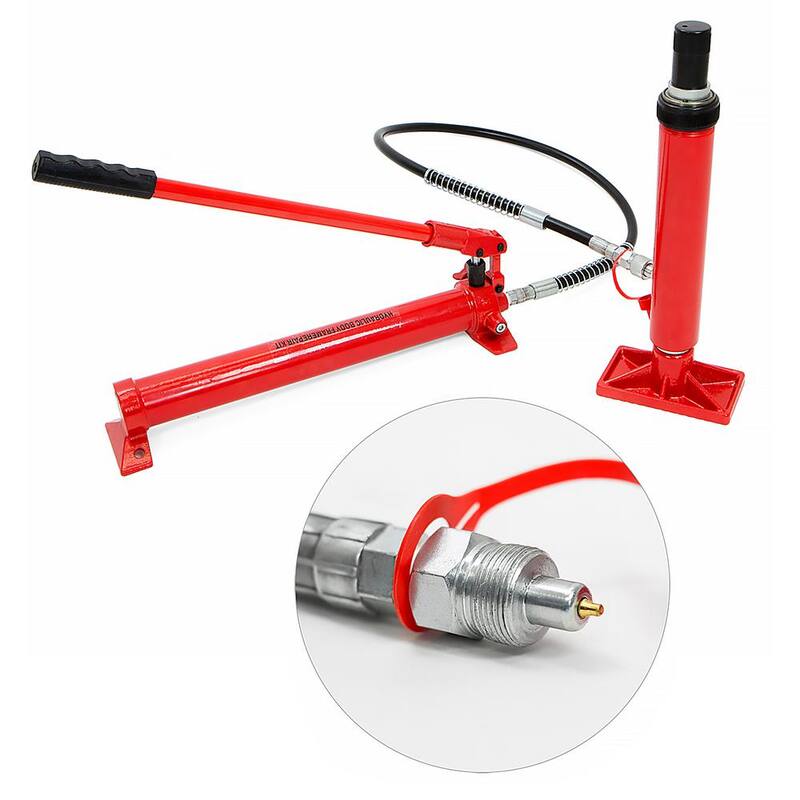 STARK USA 10-Ton Porta Power Hydraulic Body Frame Repair Tool Kit - 56010-H1