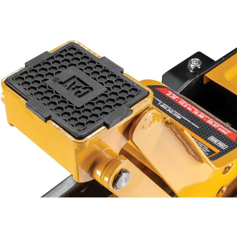 CAT Xtra Low Profile 4500 lb. Floor Jack 15.5 in. Lift Height - 980723ECE