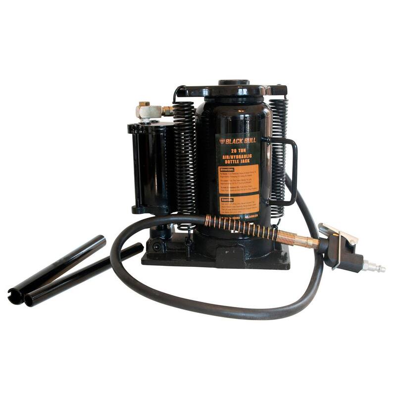 BLACK BULL 20-Ton Pneumatic Bottle Jack - 806250
