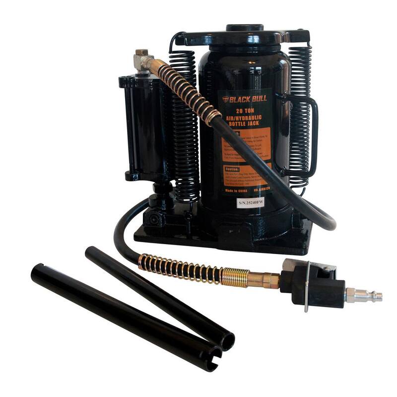 BLACK BULL 20-Ton Pneumatic Bottle Jack - 806250