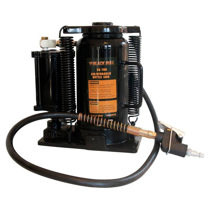 BLACK BULL 20-Ton Pneumatic Bottle Jack - 806250