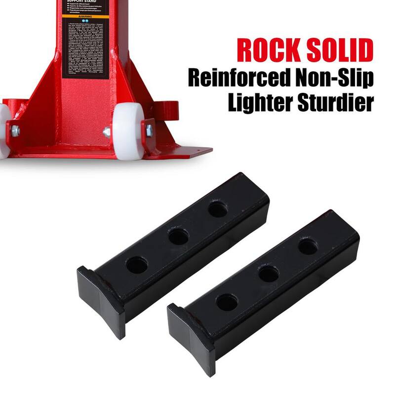 Big Red Heavy Duty Pin Style Jack Stand with 2 Casters and Handle for Car SUV and Truck, 22 Ton (44,000 lb.) Capacity, Red - ATZ220006P