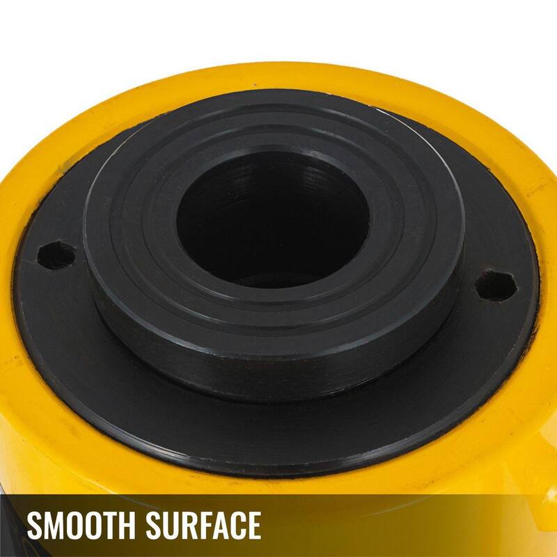 VEVOR 30-Ton Hydraulic Cylinder Jack Hollow Single Acting Hydraulic Ram Cylinder 50 mm Hydraulic Lifting Cylinders - QJD30T50MMKXYY001V0