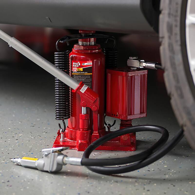 Big Red 12-Ton Pneumatic Air Bottle Jack - TA91206